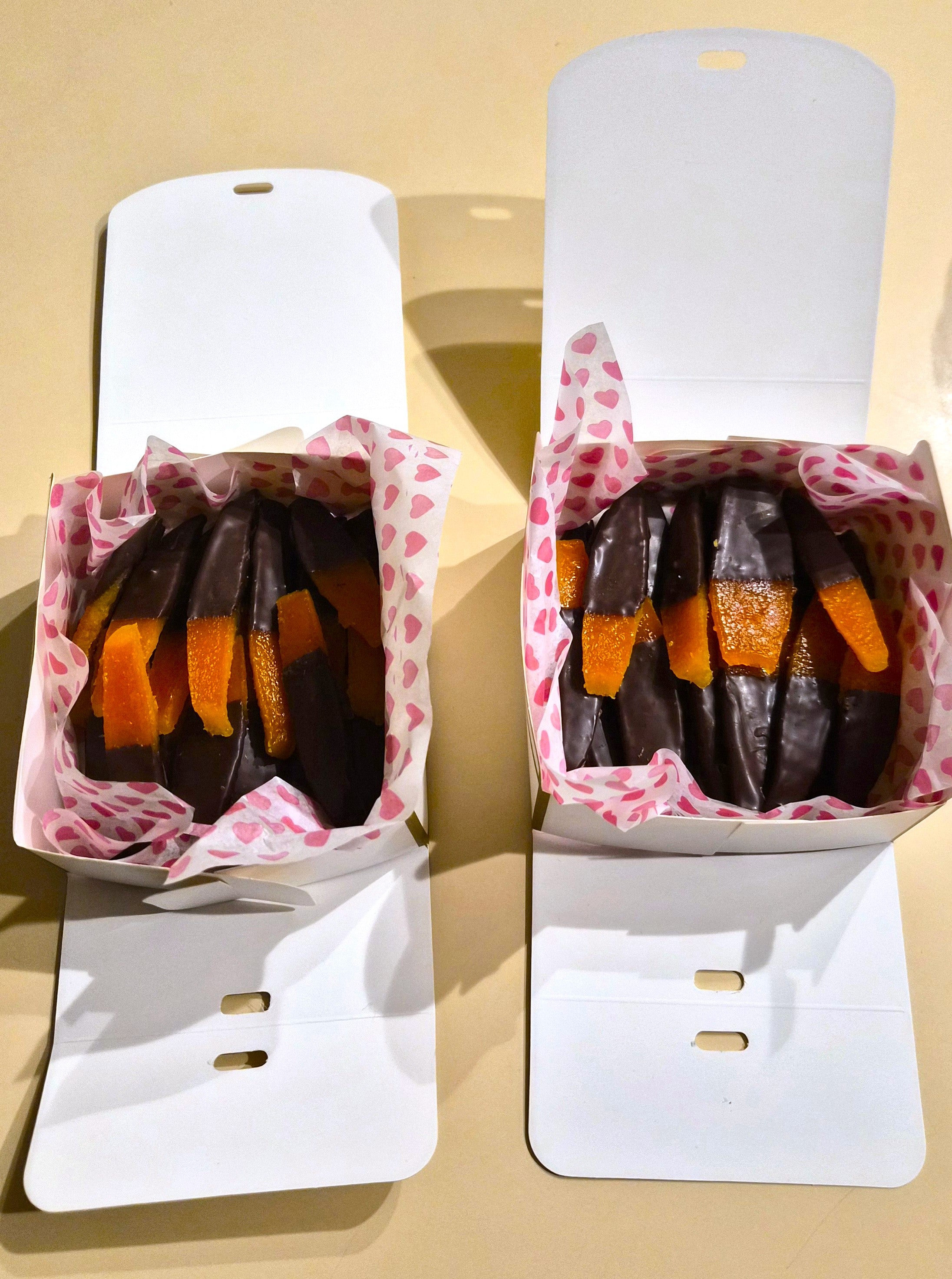 Candied Orange peel sticks